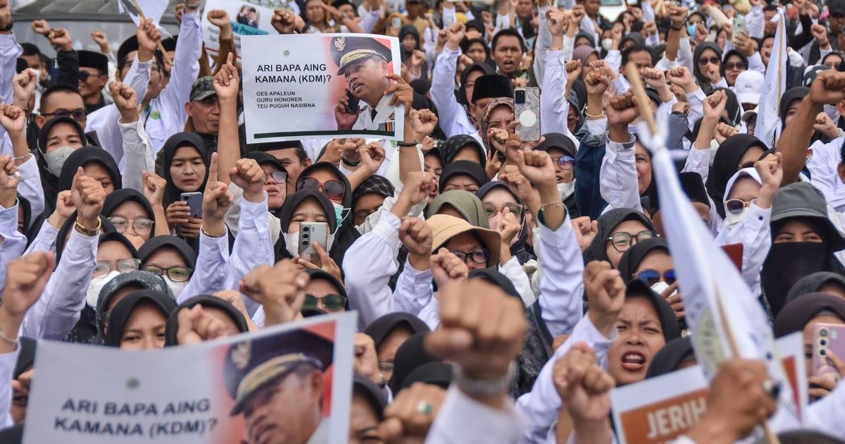 Ilustrasi artikel: Guru Honorer Resah Tatap 2027 Usai Terbit Surat Edaran Menteri