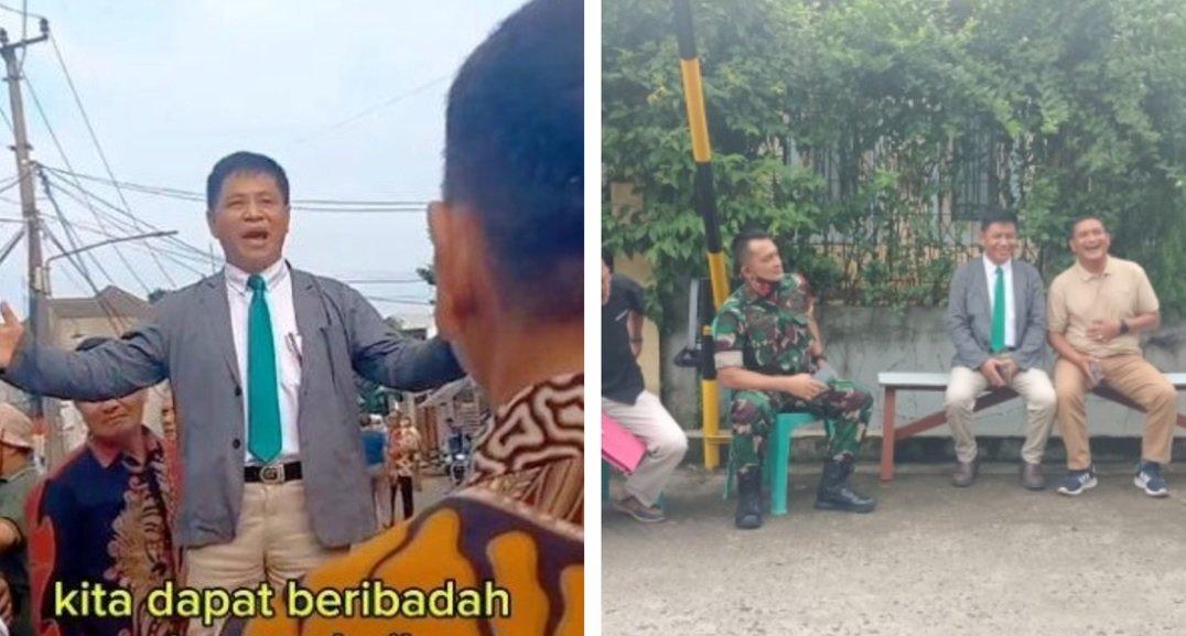 Warga Perumahan Cipta Graha Permai, Cibinong ramai menolak rencana ibadah natal di perumahan