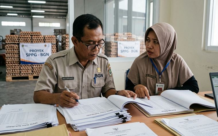 Dugaan Markup Harga Telur SPPG Sukoharjo Disorot BGN