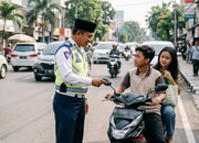 Viral Video Polisi Sabar Tegur Pelanggar Lalu Lintas
