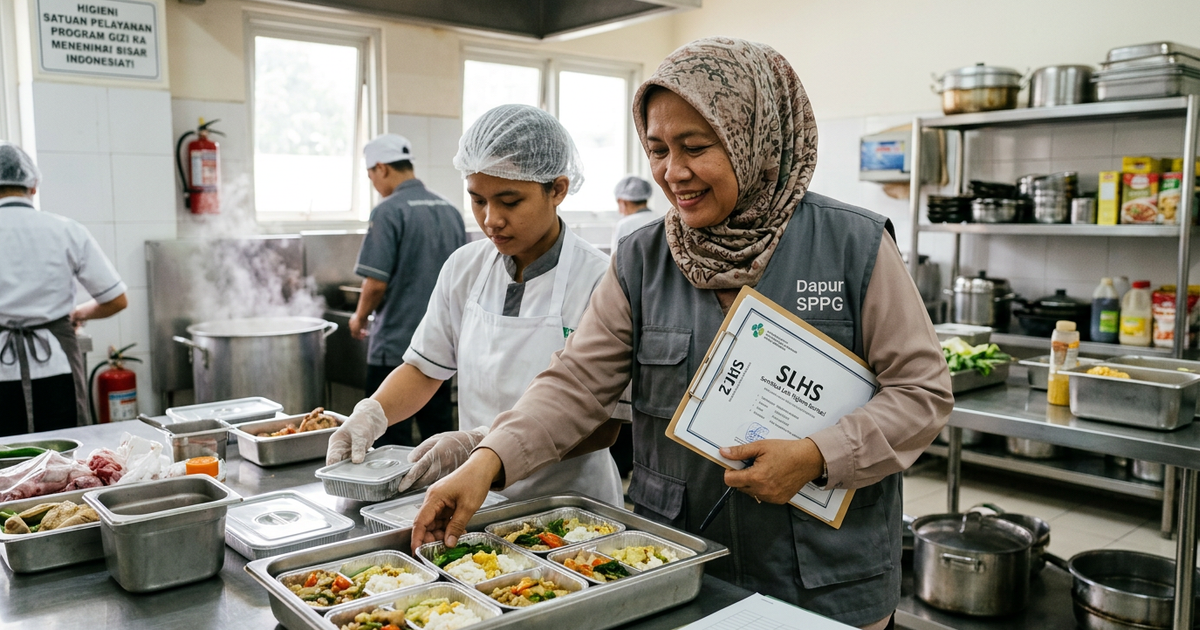 Ilustrasi artikel: Cara Mengurus SLHS Syarat Wajib untuk Dapur SPPG