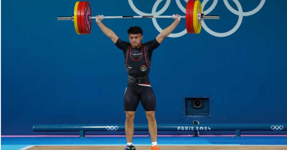 Ilustrasi artikel: Sabet Emas Sekaligus Bikin Rekor, Ini Momen Emosional Rizki Juniansyah di Olimpiade Paris 2024