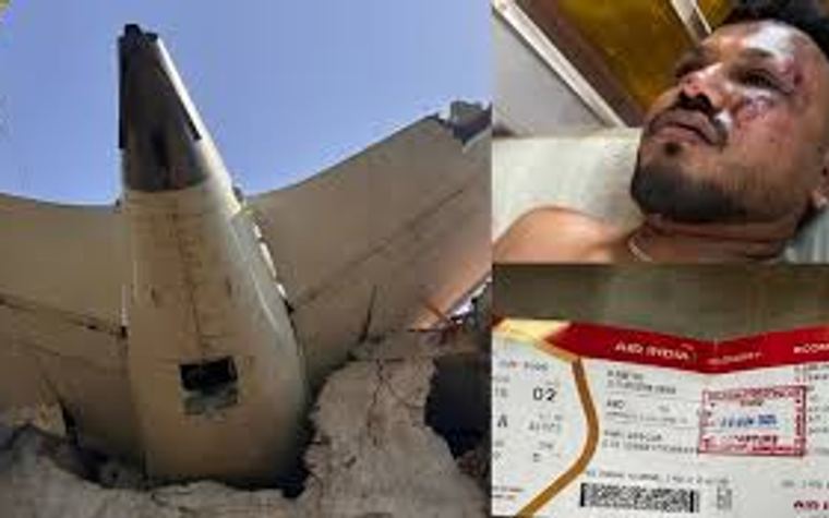 kecelakaan pesawat air india 1 orang selamat