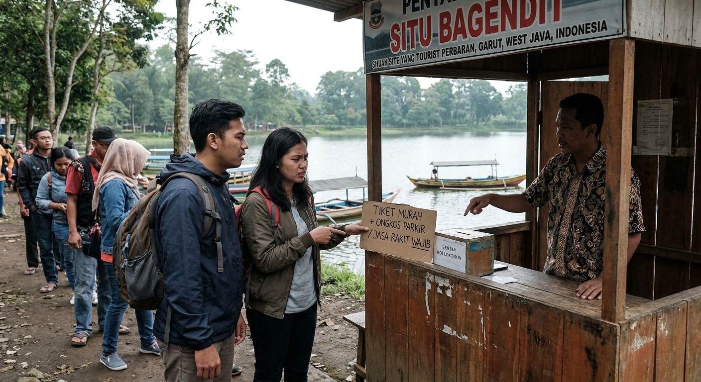Wisata Situ Bagendit Viral: Tiket Murah tapi Banyak Pungli