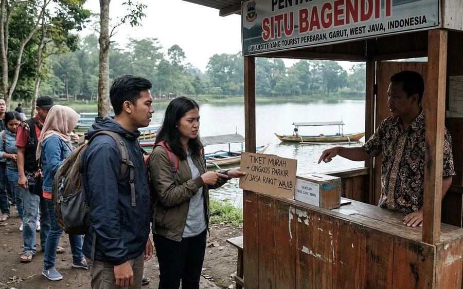 Wisata Situ Bagendit Viral: Tiket Murah tapi Banyak Pungli