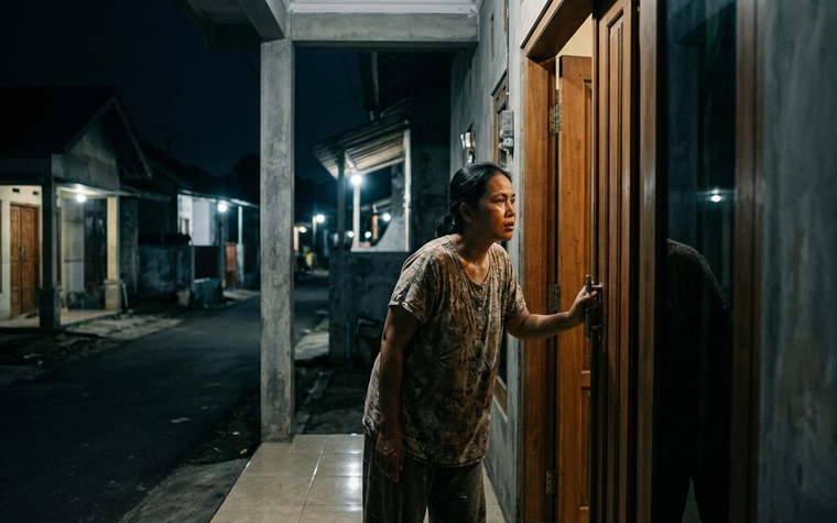Viral Misteri Ketukan Pintu oleh Sosok Tanpa Kepala