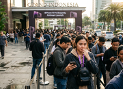 Viral Antrean iPhone 18 Pro Burgundy di Grand Indonesia Hebohkan Netizen