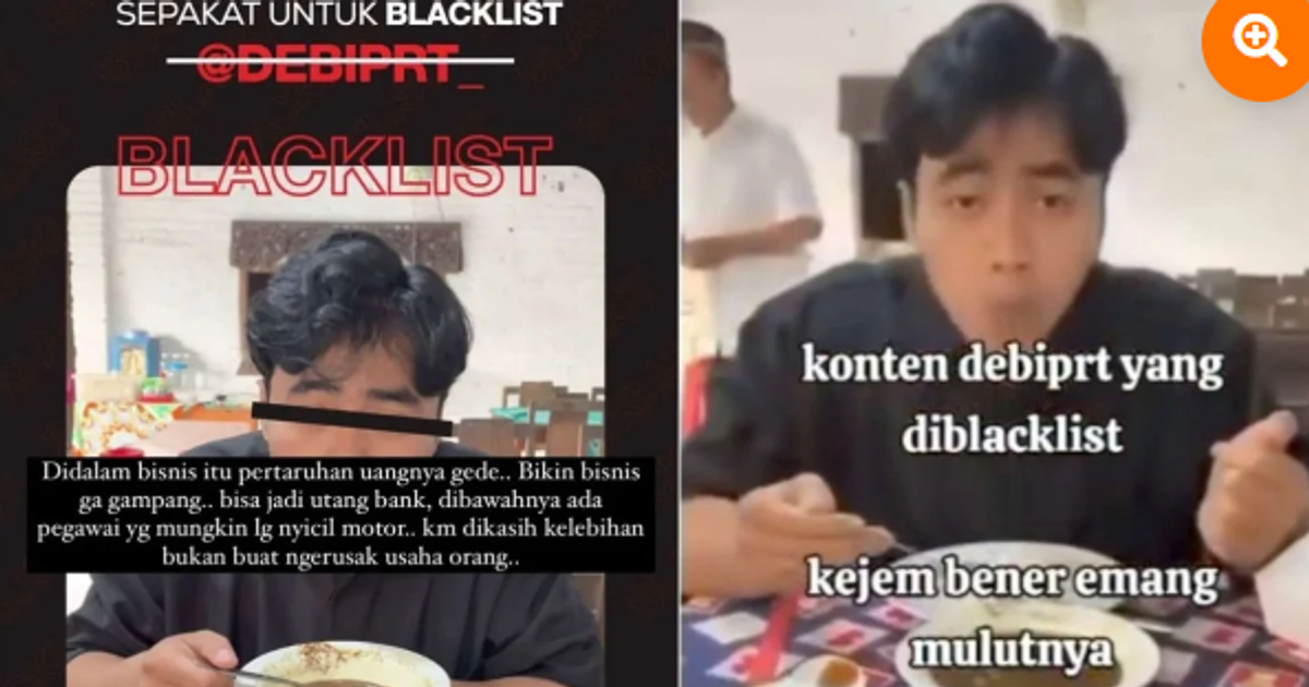 Ilustrasi artikel: Gegara Kritik Sadis Food Vlogger Debiprt Ramai-ramai Diblacklist Pengusaha Kuliner di Jogja