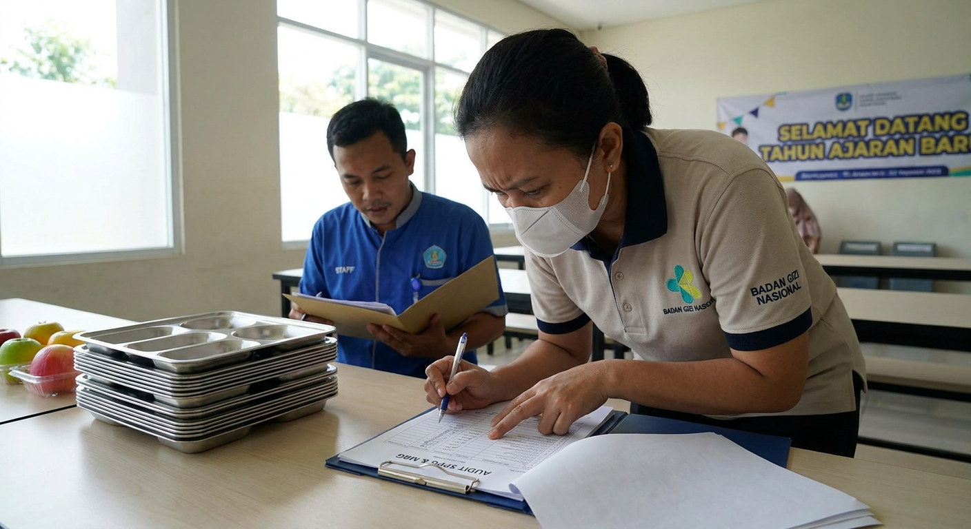 Hasil Audit BGN Hari Pertama Sekolah: Evaluasi SPPG & MBG