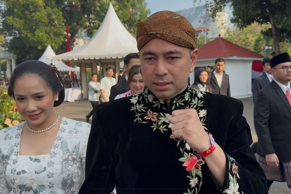 Raffi Ahmad dan Nagita Hadiri HUT ke-80 RI di Istana, Pakai Baju Adat Jawa buat Kenang Pernikahan