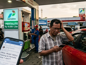 Viral Mobil 1400 Dilarang Isi Pertalite: Fakta atau Hoaks?