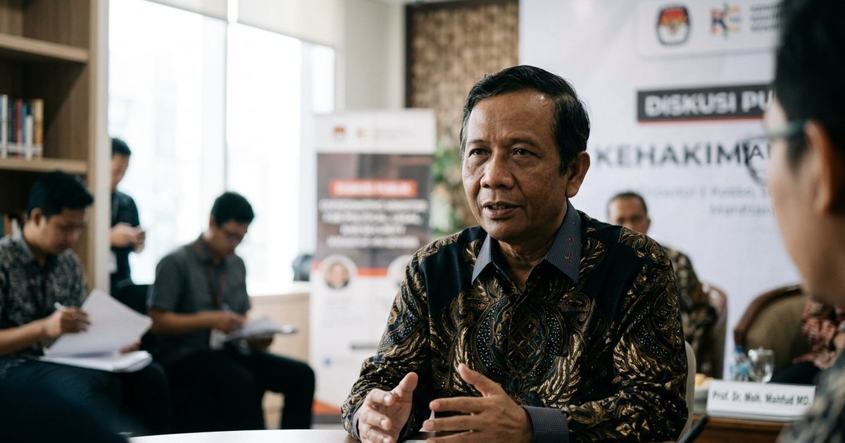 Ilustrasi artikel: Kasus Febrie Adriansyah: Insights dan Kritik Mahfud MD