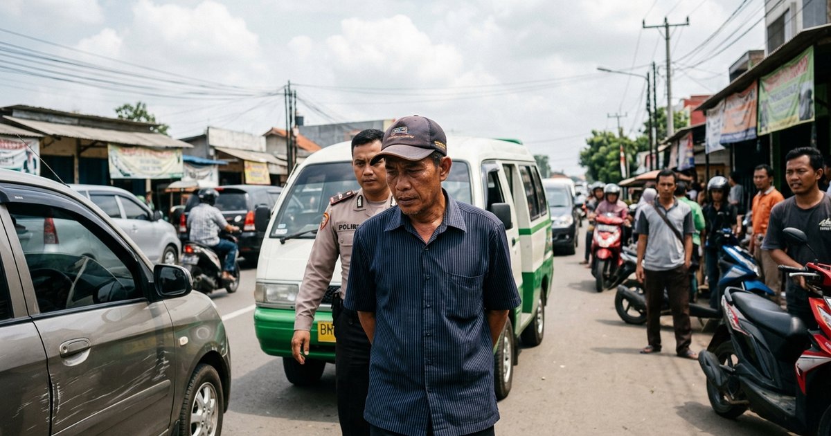 Ilustrasi artikel: Kasus Driver Angkot Rusak Mobil Bekasi: Ini Kronologinya!