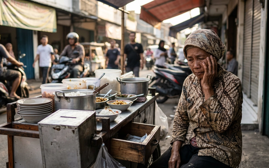 Kronologi Viral Video Penjual Nasi Uduk di Bekasi
