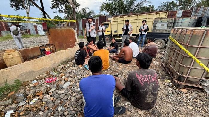 Polda Sumsel Sikat Mafia BBM Subsidi di Musi Rawas, 12 Pelaku Diringkus