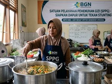 BGN Siapkan 700 Dapur SPPG untuk Tekan Stunting