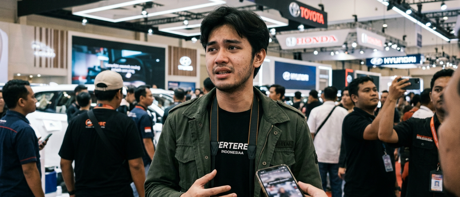 Sosok Emanuel Bryan Kreator Yang Viral di GIIAS 2026