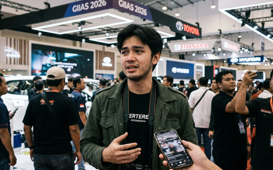 Sosok Emanuel Bryan Kreator Yang Viral di GIIAS 2026