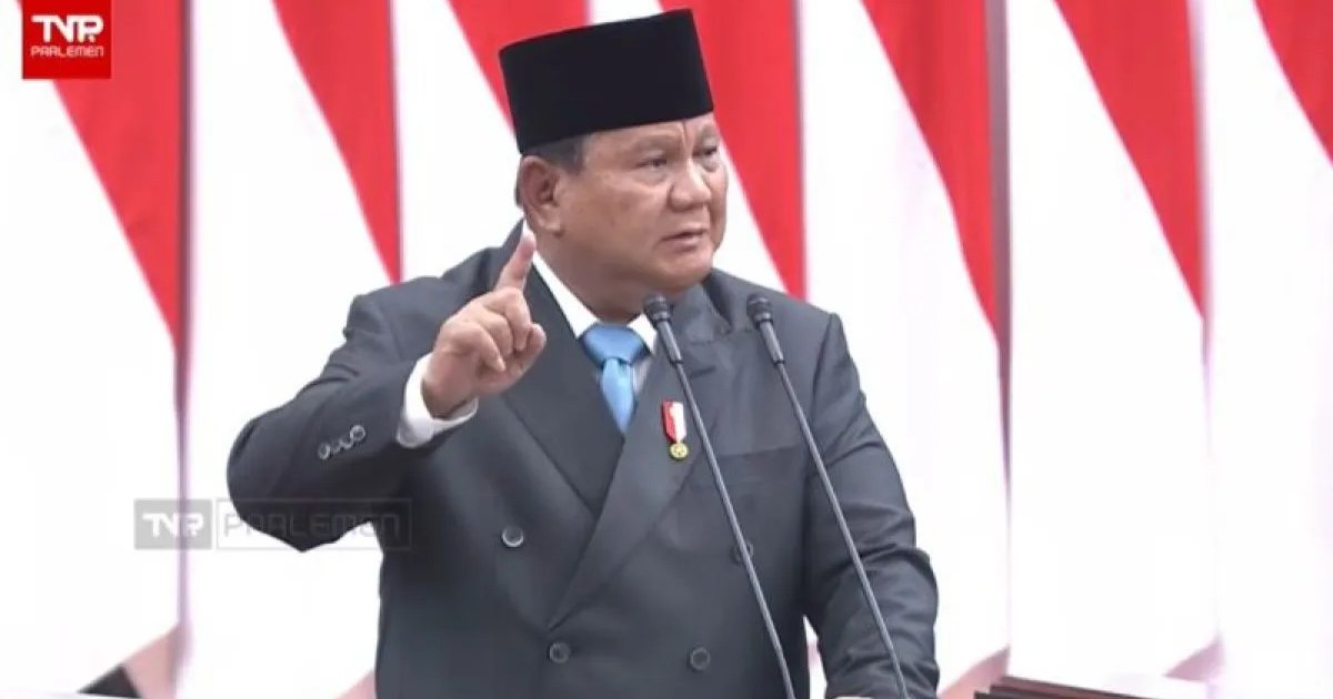 Prabowo Ingatkan Anak Muda Jangan Semua Kejar ASN, Indonesia Butuh Lebih Banyak Pengusaha