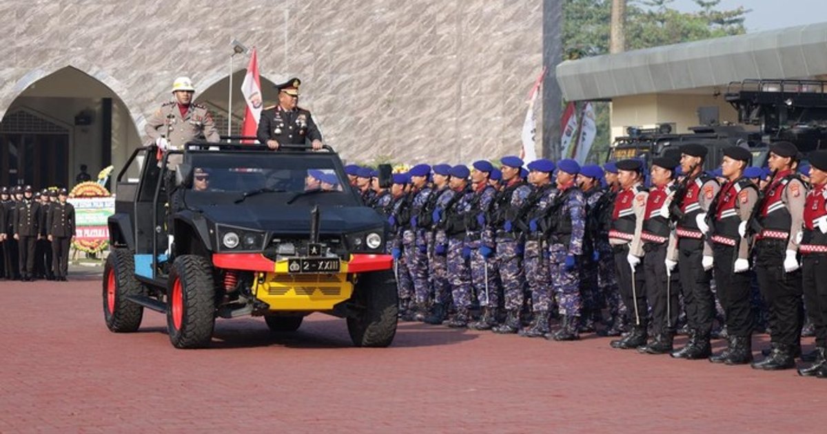 Polda Banten Bersyukur Raih Tanda Kehormatan dari Prabowo di Hari Bhayangkara ke-80