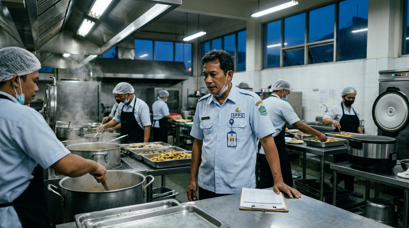 Kebijakan Baru BGN: Kepala SPPG Wajib Standby di Dapur Saat Jam Masak
