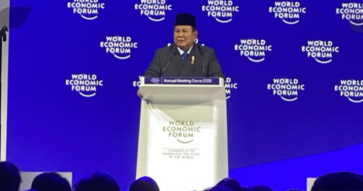 Ilustrasi artikel: Poin-poin Pidato Prabowo di WEF: Pamer MBG hingga Cabut Tambang Ilegal