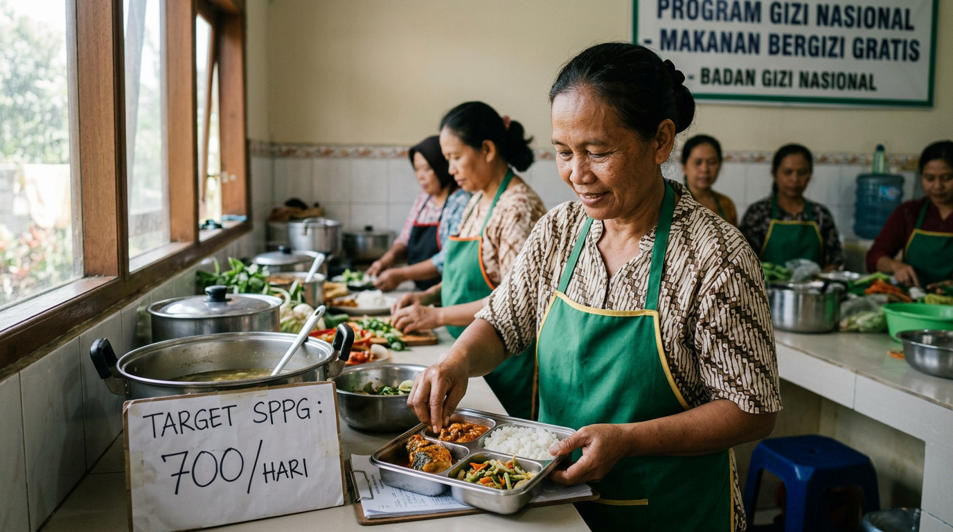 Update Target 700 SPPG dan Program Gizi Nasional