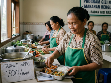 Update Target 700 SPPG dan Program Gizi Nasional