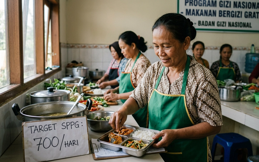 Update Target 700 SPPG dan Program Gizi Nasional