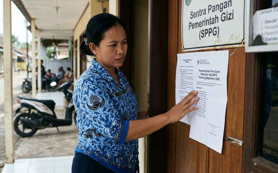 Daftar 455 SPPG Ditutup Permanen September 2026: Cek Lokasinya