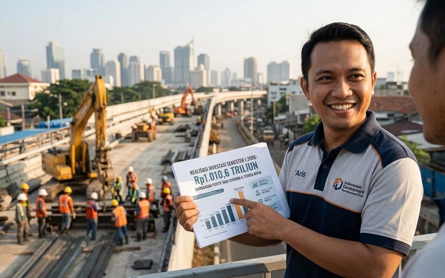 Investasi Semester 2026 Temb Rp1.010,6 Triliun, Ekonomi RI Kuat