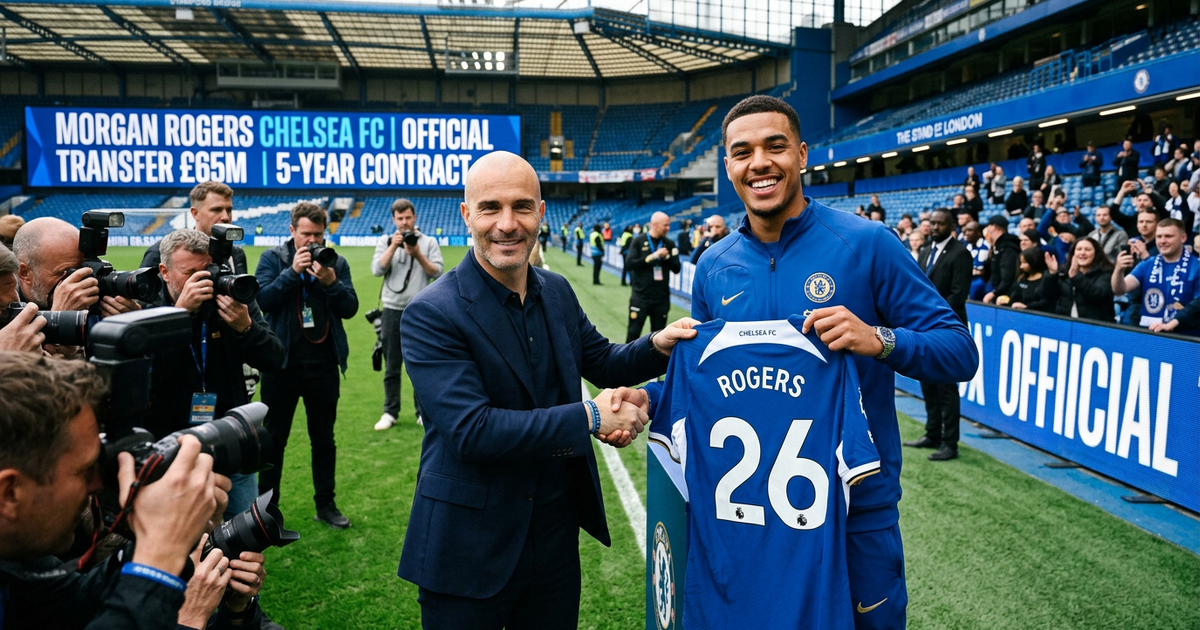 Ilustrasi artikel: Morgan Rogers Chelsea Transfer: Topic Terhangat 2026