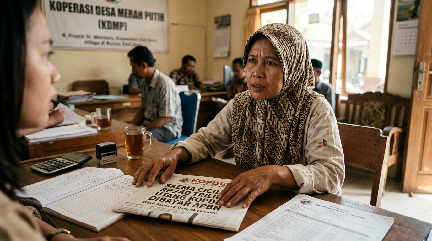 Skema Cicilan Rp240 Triliun untuk Utang Kopdes