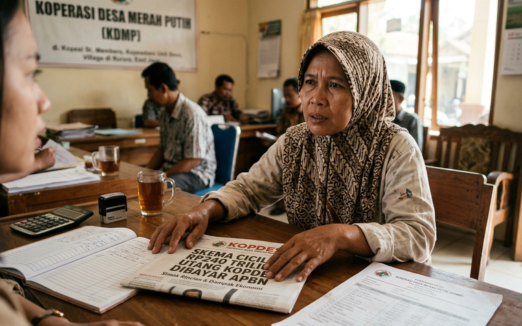 Skema Cicilan Rp240 Triliun untuk Utang Kopdes