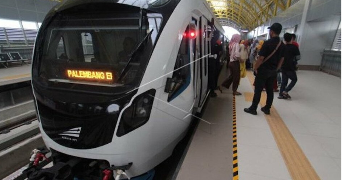 Ilustrasi artikel: Ternyata Ini Teknologi LRT Palembang yang Relnya Melintasi Sungai Musi