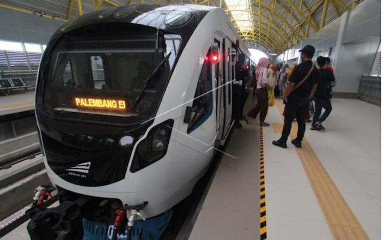 Ternyata Ini Teknologi LRT Palembang yang Relnya Melintasi Sungai Musi