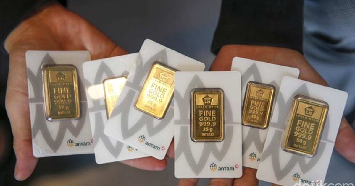 Ilustrasi artikel: Update Harga Emas Antam Sabtu Pagi: Naik ke Rp2,92 Juta per Gram
