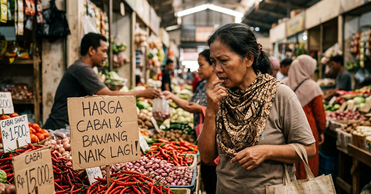 Ilustrasi artikel: Siapa Kartel Balik Lonjakan Harga Pangan Kita?
