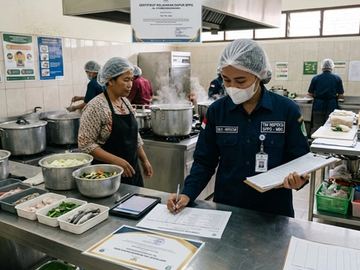 Aturan Grading Dapur SPPG Resmi Berlaku: Standar Baru
