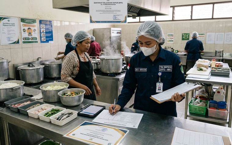 Aturan Grading Dapur SPPG Resmi Berlaku: Standar Baru