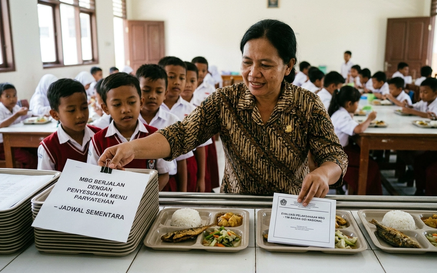 Dampak Penangguhan Sementara 1.276 SPPG terhadap Program MBG di Indonesia