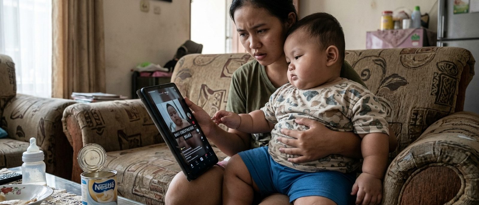 Kronologi Bayi Obesitas TikTok Hanya Berbobot 25 Kg