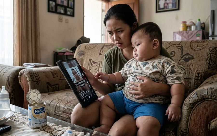 Kronologi Bayi Obesitas TikTok Hanya Berbobot 25 Kg