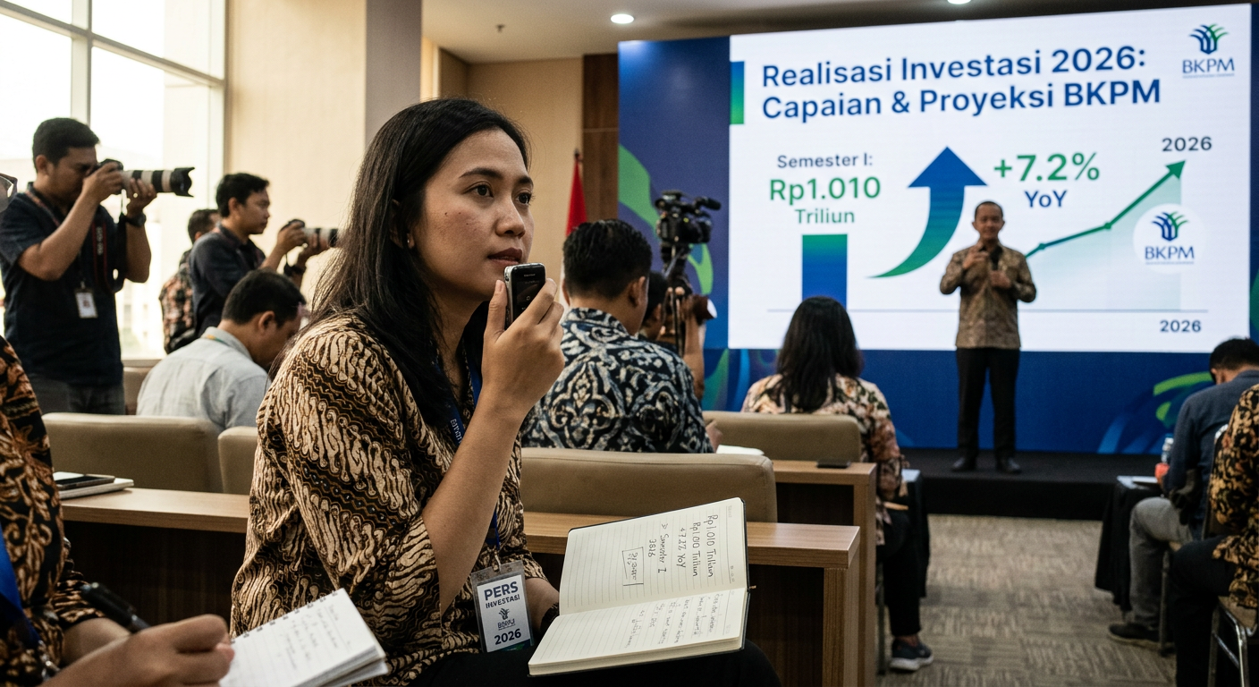 Realisasi Investasi 2026 Tumbuh 7,2%: Capaian dan Proyeksi BKPM