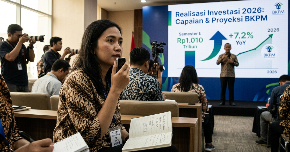 Ilustrasi artikel: Realisasi Investasi 2026 Tumbuh 7,2%: Capaian dan Proyeksi BKPM