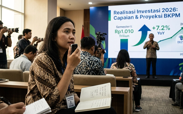 Realisasi Investasi 2026 Tumbuh 7,2%: Capaian dan Proyeksi BKPM