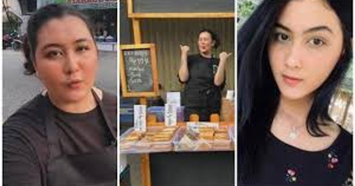 Ilustrasi artikel: Talitha curtis artis sinetron kini jualan risol dipinggir jalan