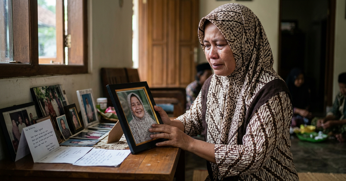 Ilustrasi artikel: Viral Momen Haru Mbah Leginah 'Njaluk Mati' Menyentuh Hati Netizen