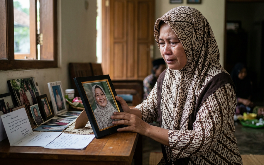 Viral Momen Haru Mbah Leginah 'Njaluk Mati' Menyentuh Hati Netizen