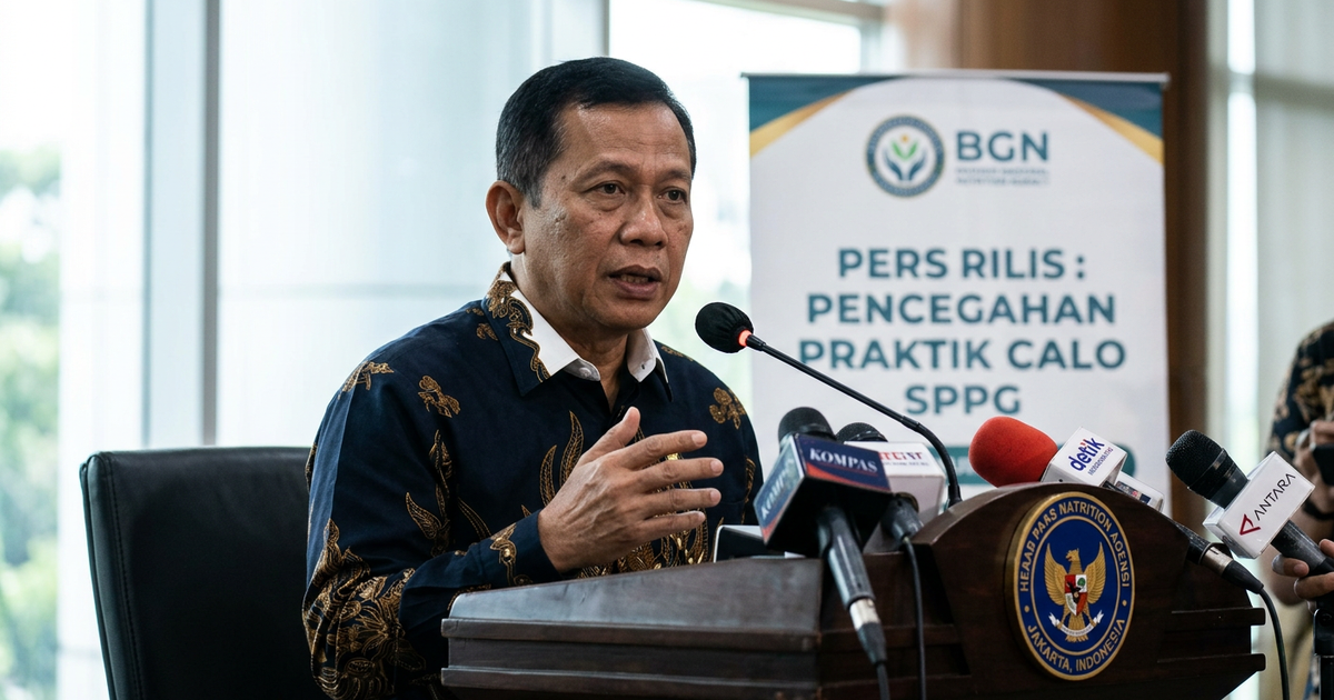Ilustrasi artikel: Kepala BGN Ungkap Praktik Calo Aktivasi SPPG dengan Tarif Rp200 Juta